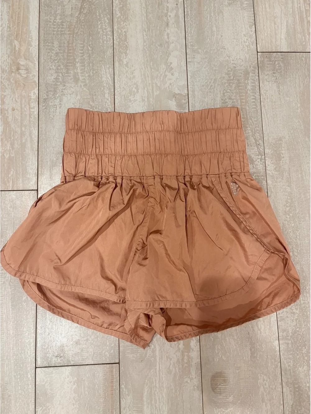 FP Movement Free People Keep Away From Tire Shorts Peach Orange XS